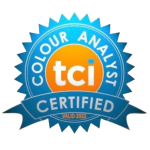 TCI Certified Color Analyst seal valid 2022